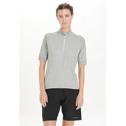 Funktionsshirt ENDURANCE "Jette", Damen, Gr. 40, grün (hellgrün), 88% Polyester, 12% Elasthan, mehrfarbig, sportlich, normal, ohne Ausschnitt, Kurzarm, Shirts, mit praktischer Quick Dry-Technologie