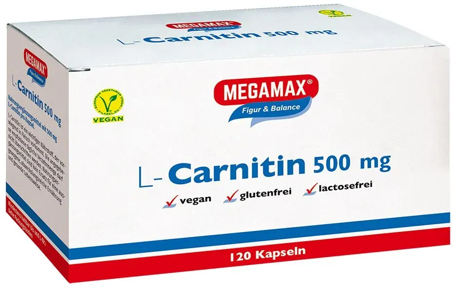 Megamax® Figur & Balance L-Carnitin 500 mg