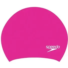 Speedo Long Silikon Badekappe rosa