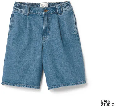 Tchibo - NAH/STUDIO Bermuda-Shorts | recycelte Baumwolle - MID Blue - Gr.: 26 - Mid Blue - 26