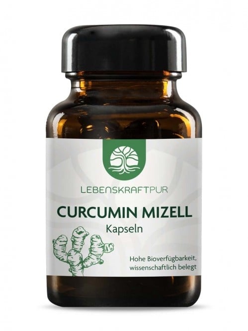 Lebenskraftpur Curcumin Mizell Kapseln (60St)