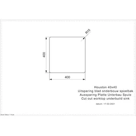 Reginox Houston Küchenspüle, R32848,