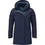 Schöffel Damen Barth 3in1 Parka (Größe S, blau)