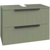 Waschbeckenunterschrank Itallo 76 x 53 cm Grün