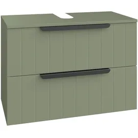 Waschbeckenunterschrank Itallo 76 x 53 cm Grün