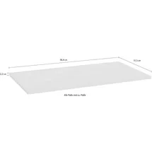 Wiemann Einlegeboden 3-er Set 96,4 cm x 2,2 cm x 51,5 cm