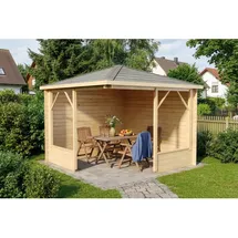 Alpholz Gartenhaus Maik-28 3,25 x 3,25 m Beige