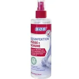 SOS Schuhdesinfektionsspray Fuß Desinfektion, alkoholisch, antibakteriell, gegen Fußpilze, 250ml