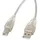 LANBERG CA-USBA-12CC-0030-TR USB Kabel 3 m 2.0 Transparent