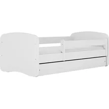 les tendances Kinderbett Babydreams 80 x 160 cm MDF/Spanplatte weiß