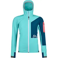 Ortovox Damen Berrino Hoodie Jacke (Größe L, tuerkis)