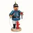 Müller GmbH Räuchermann Historischer Feuerwehrmann 25 cm mehrfarbig