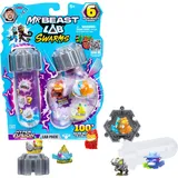 MrBeast Lab Swarms Hyper Fusion-Serie, über 100 einzigartige Hyper Fusion Swarms zum Sammeln, Laborpackung mit 6 Mini-Monstern, 6 Sammelstickern & 2 Fusions-Kapseln für Dein eigenes MrBeast Lab