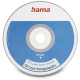 Hama Reinigungs-CD für CD-Player (Laser Reinigung, Reinigungs CD für CD Player/Autoradio/Konsolen mit CD-Rom-Laufwerk, für Slot in Player mit Reinigungs Flüssigkeit, Reinigungsdisc)