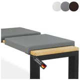 lycce Klemmkissen 33 x 0 cm Grau