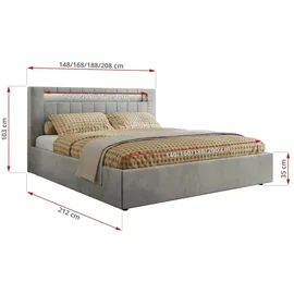 MKS Gold 5 Classic 180 x 200 cm Hellgrau