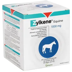 ZYLKENE Equine Erg.Futterm.Pulver f. Pferde 20X4 g