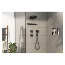 Hansgrohe ShowerSelect Comfort S Unterputzventil für 3 Verbraucher Brushed Black Chrome 15558340