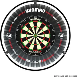 WINMAU Dartboard-Beleuchtung Bundle Plasma + Surround Schwarz 4305