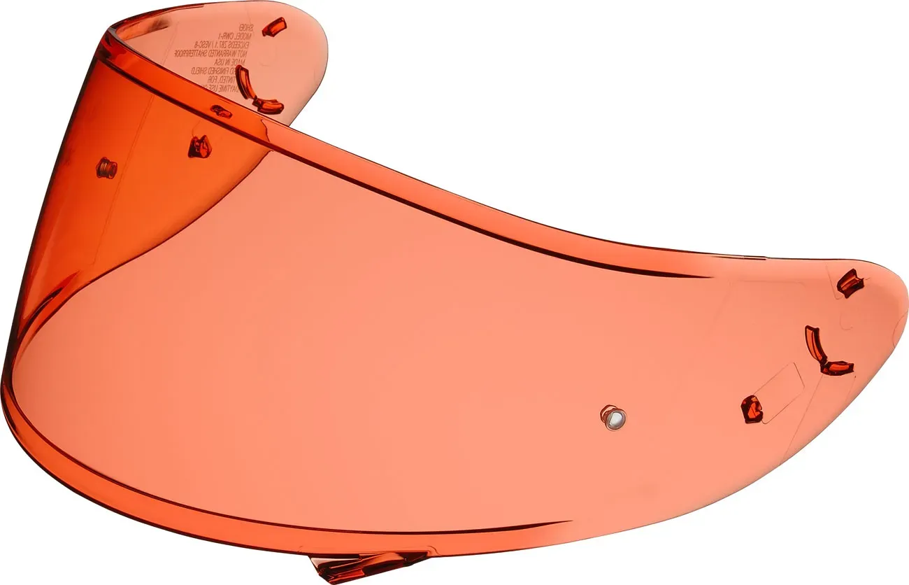 Shoei CWR-1, visior haute définition - Orange Teinté (High Hefiniton)