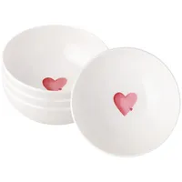 Villeroy & Boch With Love Müslischale 4-tlg. Sending Love