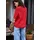 street one studio Kurzarmpullover Rot 34