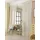 Woltu Gardinen transparent mit Schlaufen Leinen Optik, Schlaufenschal Leinenvorhang im Landhausstil Stores Voile Fensterschal für Wohnzimmer Kinderzimmer Schlafzimmer, 140x245 cm Creme (1 Stück)