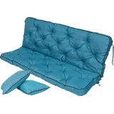 TexDeko Bankauflage 170 x 56 x 50 cm blau 1 St.
