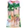 vidaXL Kinderkleid Tropische Landschaft Tieren Kinder Kleid Mädchen Korallenrosa 140 - 140