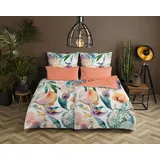 Muller Textil Bernice Blumen/ Mandala Mehrfarbig 135 x 200 cm + 2 x 80 x 80 cm