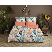 Muller Textil Bernice Blumen/ Mandala Mehrfarbig 135 x 200 cm + 2 x 80 x 80 cm