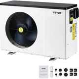 Vevor Poolheizung weiß 2,51–11,38 kW