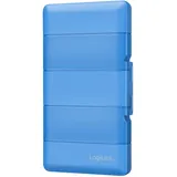 Logilink UA0417 - Schutz-Box für 4X M.2 NGFF/NVMe SSDs, stoßfest mit weicher Schaumstoffauskleidung