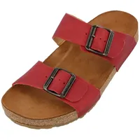 HAFLINGER Bio Andrea Pantolette 39 rot country