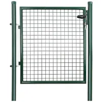 Songmics Gartentor 106 x 90 cm Grün/Stahl