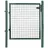 Songmics Gartentor 106 x 90 cm Grün/Stahl
