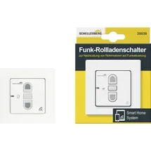 Schellenberg Smart Home Funk-Rollladenschalter Unterputz Weiß