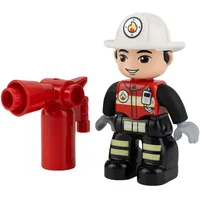 Heldenhaft und bereit zum Einsatz! – Lego Duplo Feuerwehrmann Figur für kleine Alltagsretter