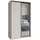 masseno Schwebetürenschrank TAVI 120 x 205 x 60 cm Beige
