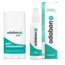 odaban antiperpspirant Antitranspirant Set Spray & Deo Stick 2-tlg.