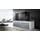 Vladon Valencia Lowboard 155 x 46 x 40 cm Grau/Weiß Hochglanz MDF/Spanplatte