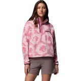 Columbia Helvetia II Cropped Half Snap Sweatshirt Rot S