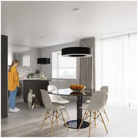 Sollux SL.0796 Kronleuchter SATURNO 90 schwarz