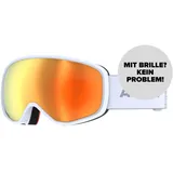 Atomic Revent Stereo Skibrille (Größe One Size, grau)