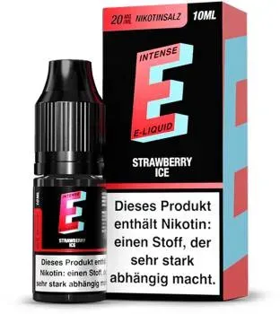 TVE E-Intense Strawberry Ice NicSalt Liquid 10ml / 20mg