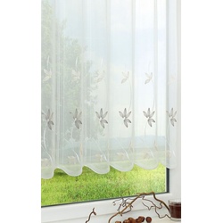 Scheibengardine von Lysel - Herbstlich " (Bx H) 96cm * 30cm" braun/nussbraun