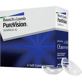 Bausch + Lomb PureVision 6-er + BC:8.6 SPH:+1.00