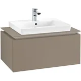 Villeroy & Boch Legato Waschtischunterschrank für ein Waschbecken | 1 Auszug | Breite 800 mm##Ohne Für Finion 41686L/6C (600 x 4 .. B67800VG