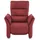 Hukla Sessel Corina Leder 92 x 112 x 90 cm Rot elektrisch