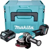 Makita ga 044 GD101 Akku Winkelschleifer 40 v max. 125 mm x-lock Brushless - 1x Akku 2,5 Ah - ohne Ladegerät